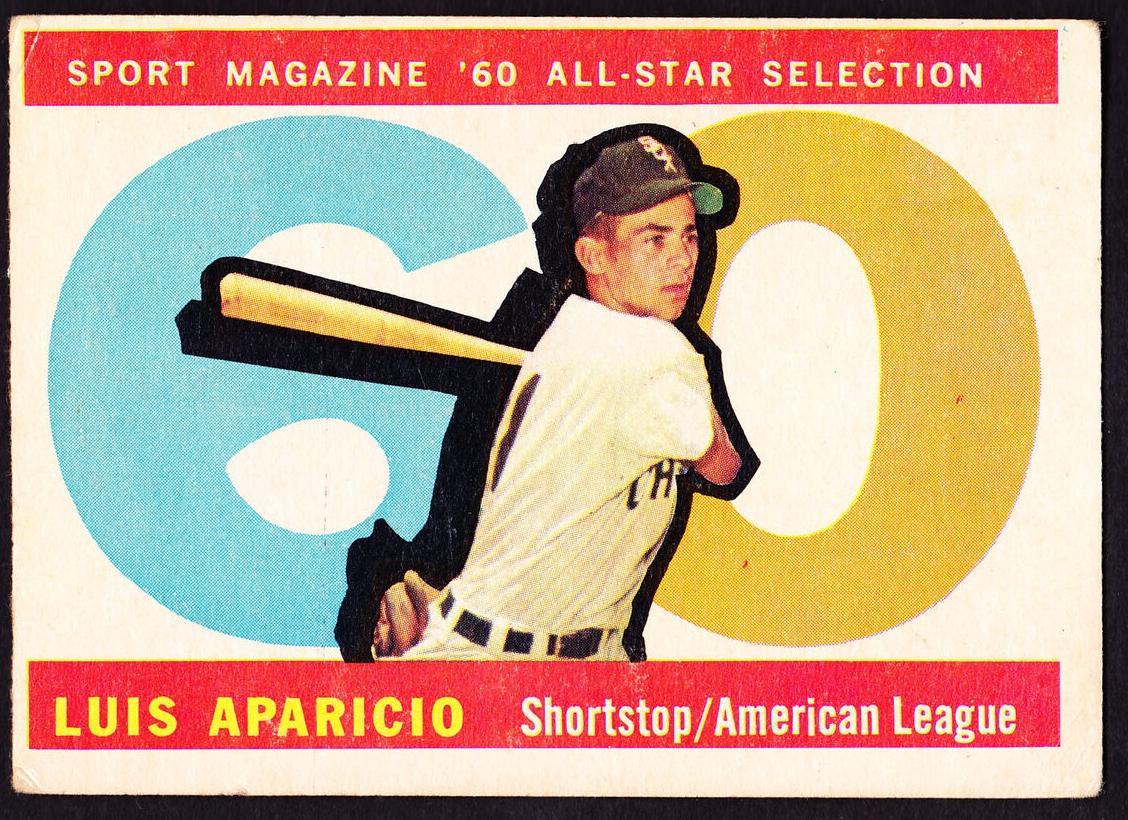 1960 Topps Luis Aparicio [All-Star] #559 card