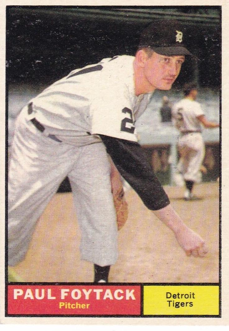 1961 Paul Foytack #171