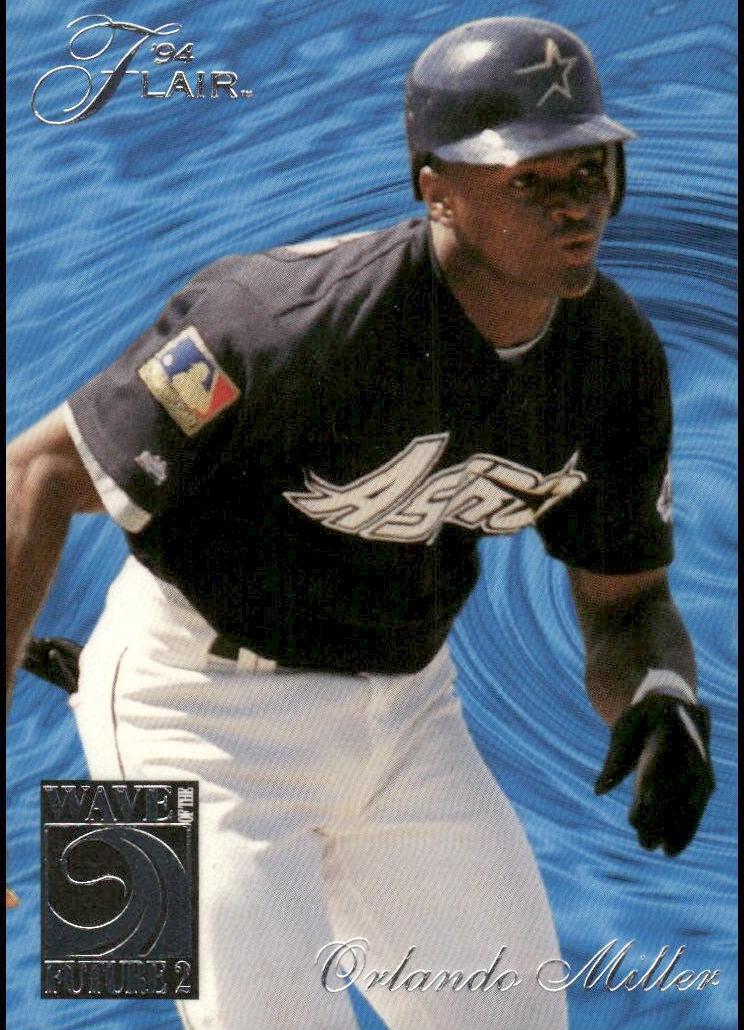 1994 Flair Orlando Miller #7 card