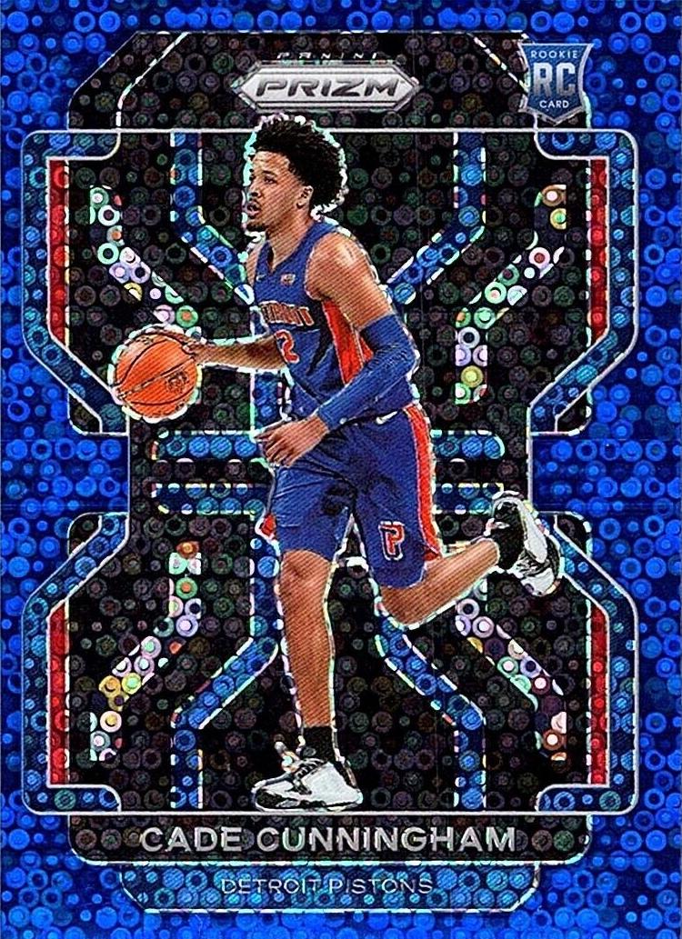 2021 Panini Prizm VARIATION-FAST BREAK #282 Cade Cunningham front