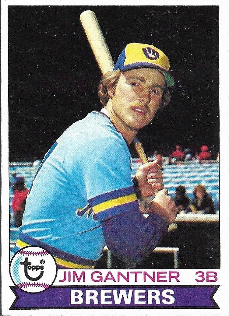 1979 Topps Jim Gantner #154 card