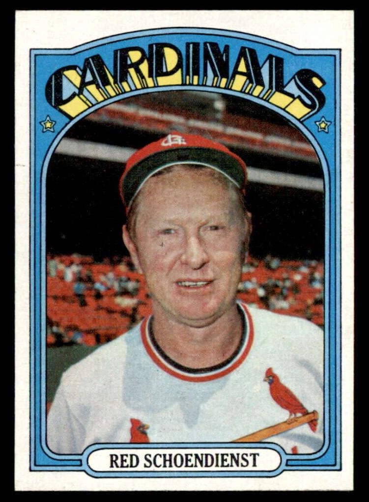 1972 Red Schoendienst #67