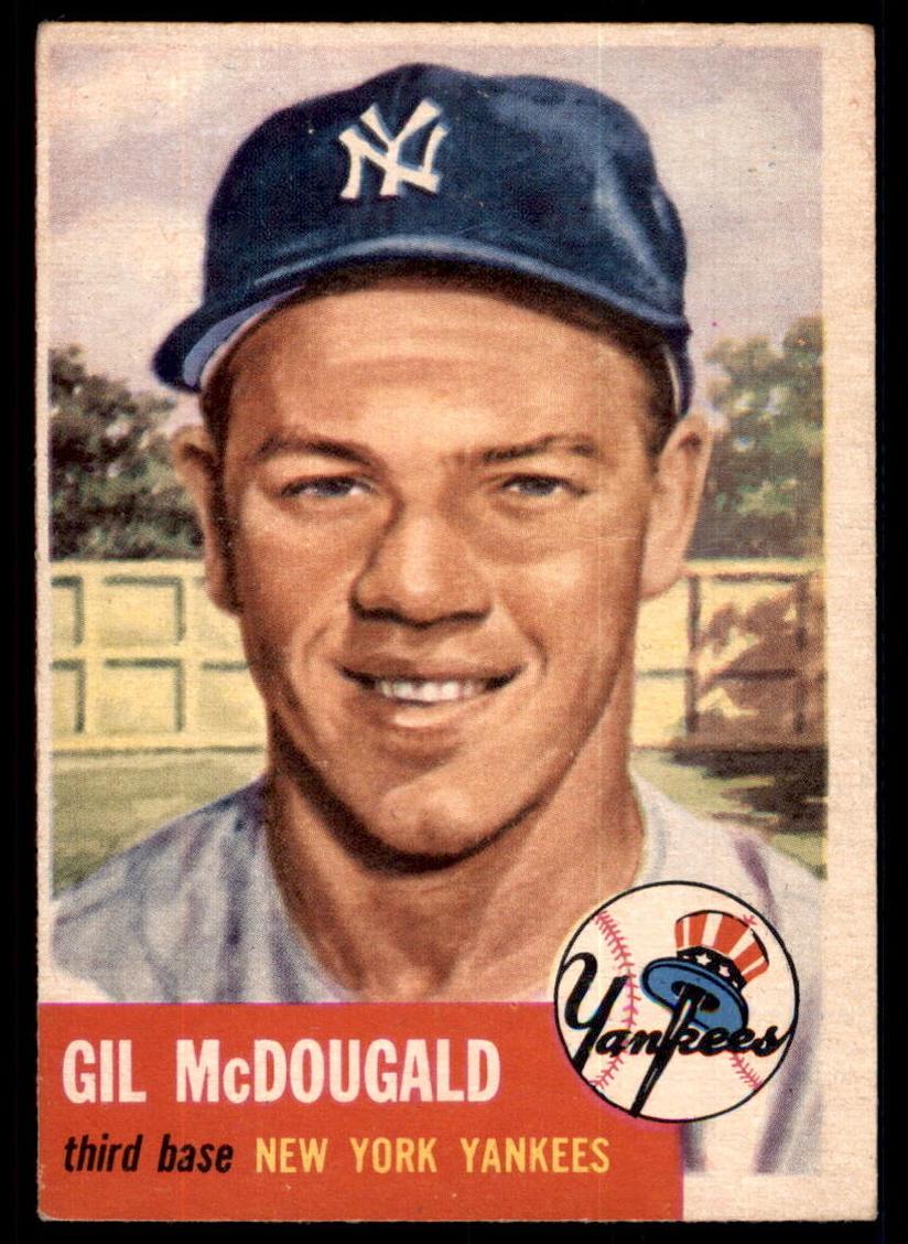 1953 Gil McDougald #43