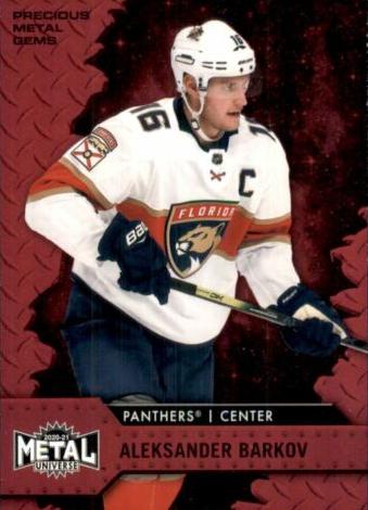 2020 Skybox Metal Universe Aleksander Barkov [Red] #82 card