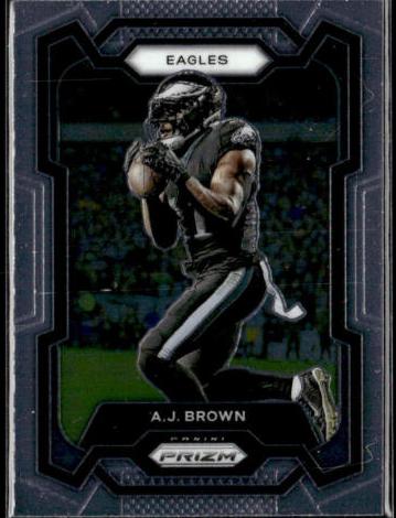 A.J. Brown 2023 Prizm Football card
