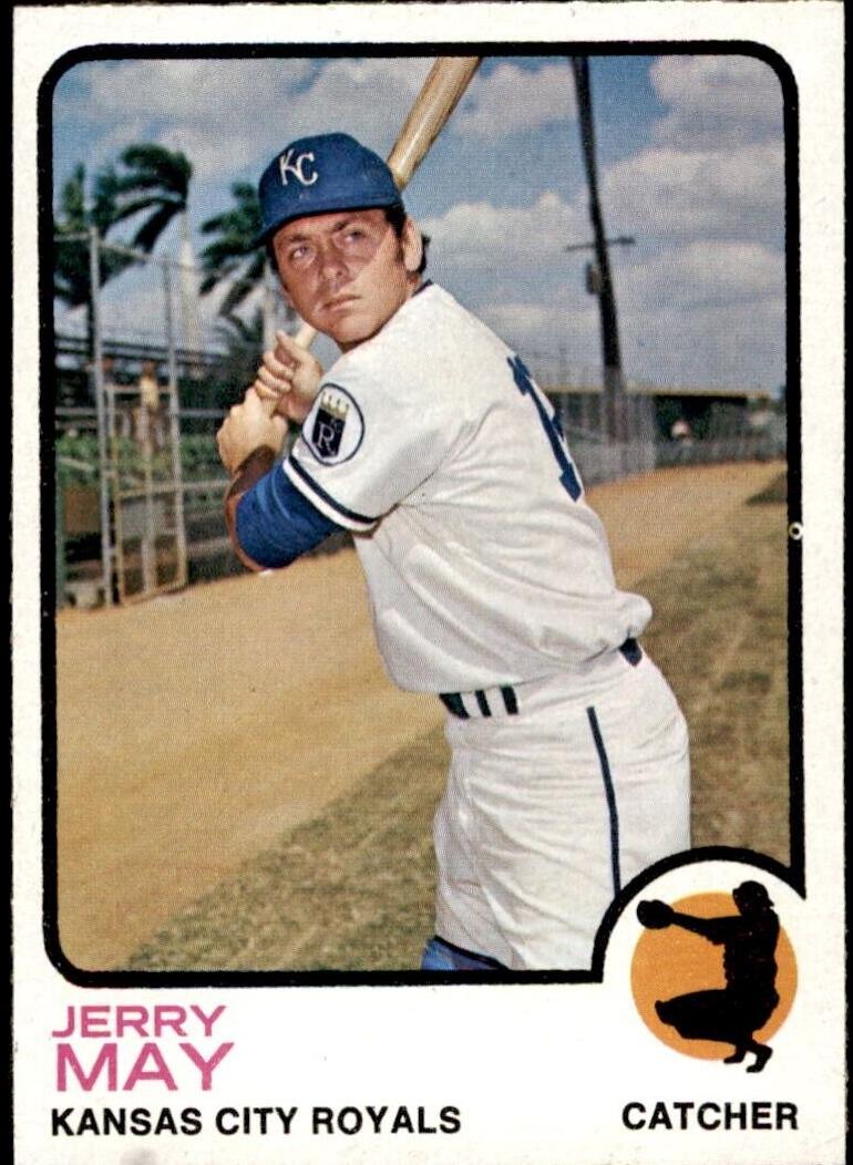 1973 Topps Jerry May #558 card