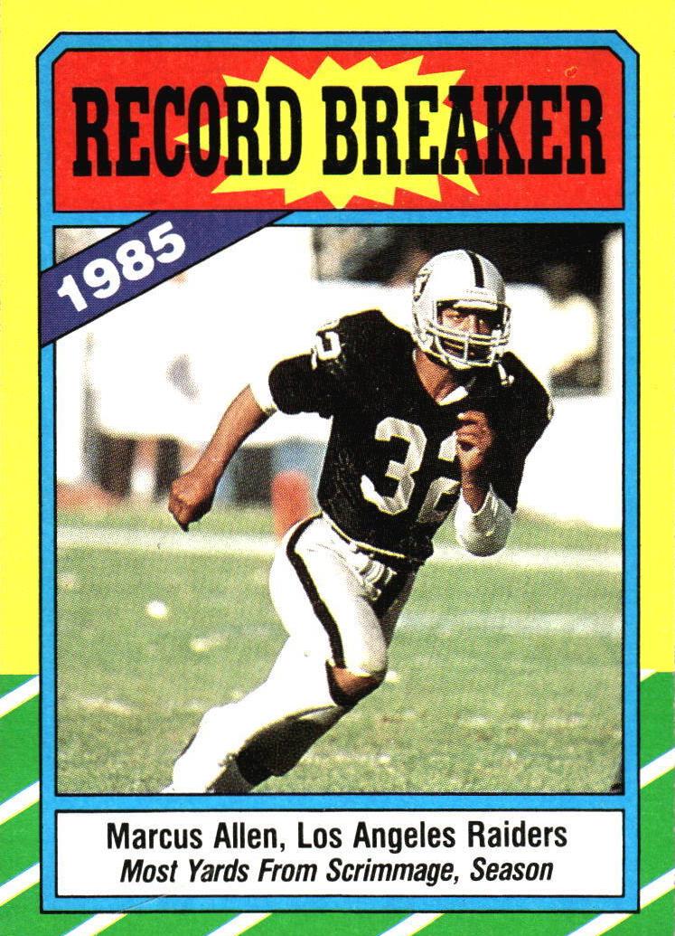 1986 Marcus Allen #1