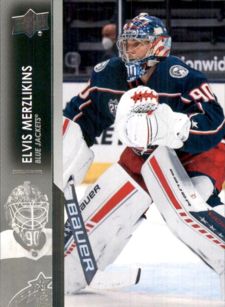 2021 Upper Deck Elvis Merzlikins #54 card