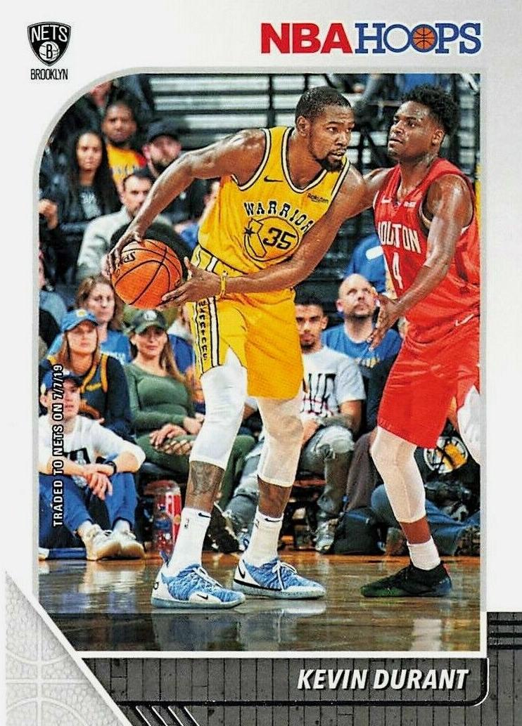2019 Panini Hoops Kevin Durant #61 card