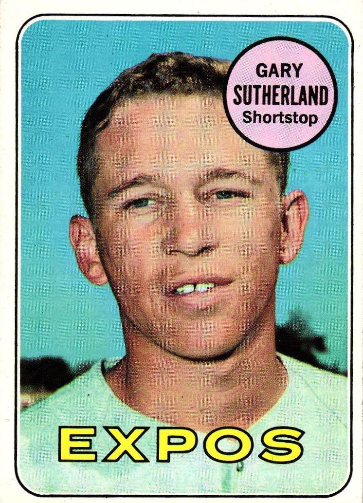 1969 Topps Gary Sutherland #326 card