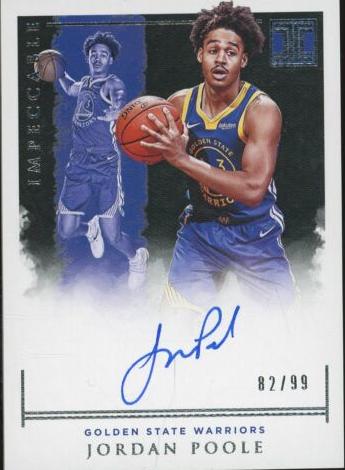 2019 Jordan Poole #129