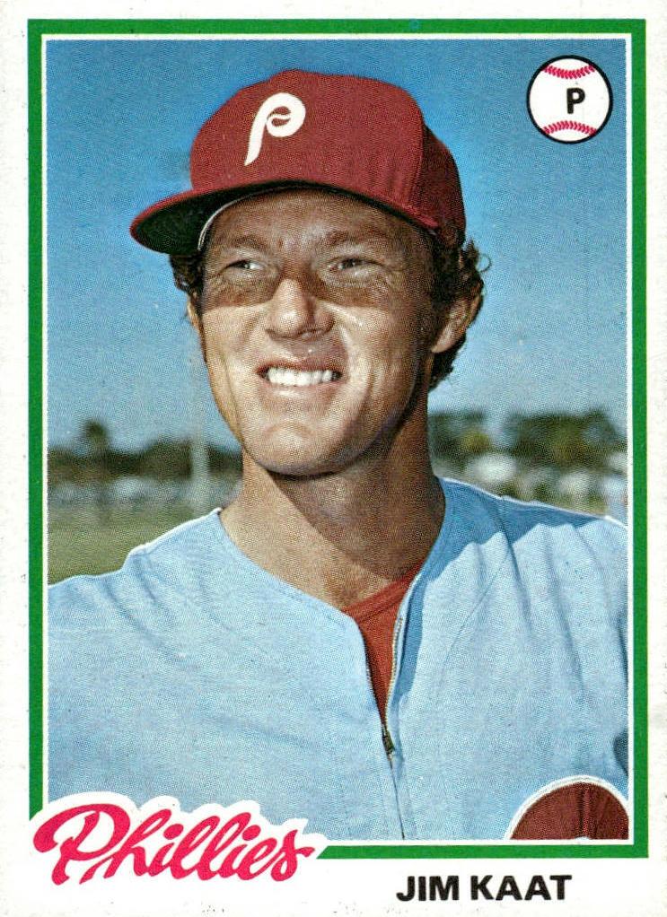 1978 Topps Jim Kaat #715 card