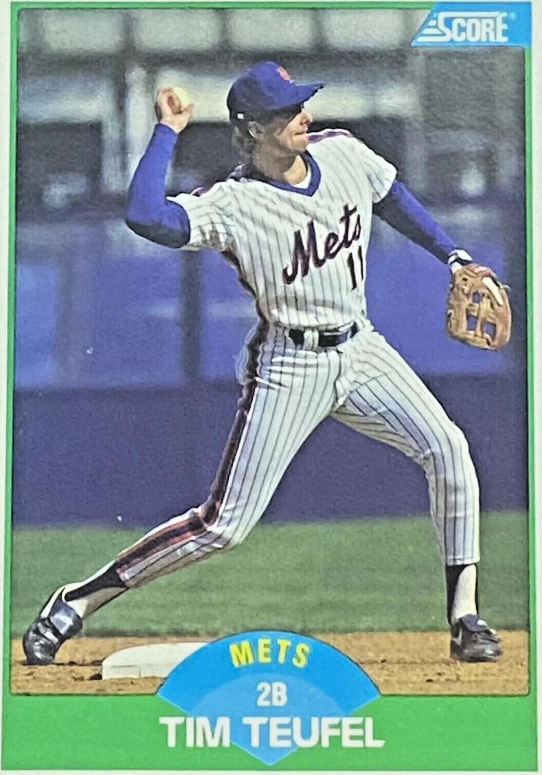 1989 Tim Teufel #58
