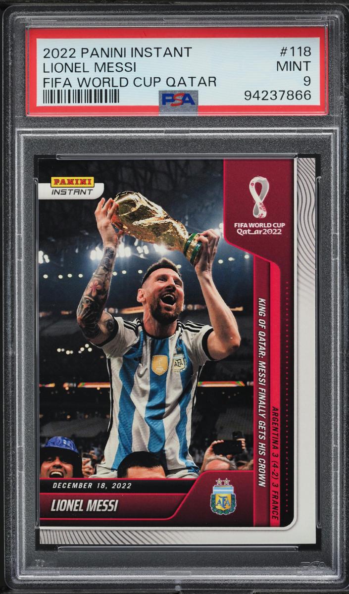 Lionel Messi - 2022 Panini Instant FIFA World Cup Qatar Soccer