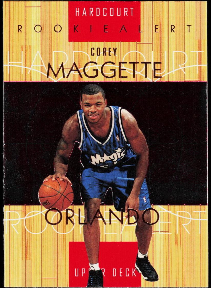1999 Upper Deck Hardcourt Corey Maggette #68 card