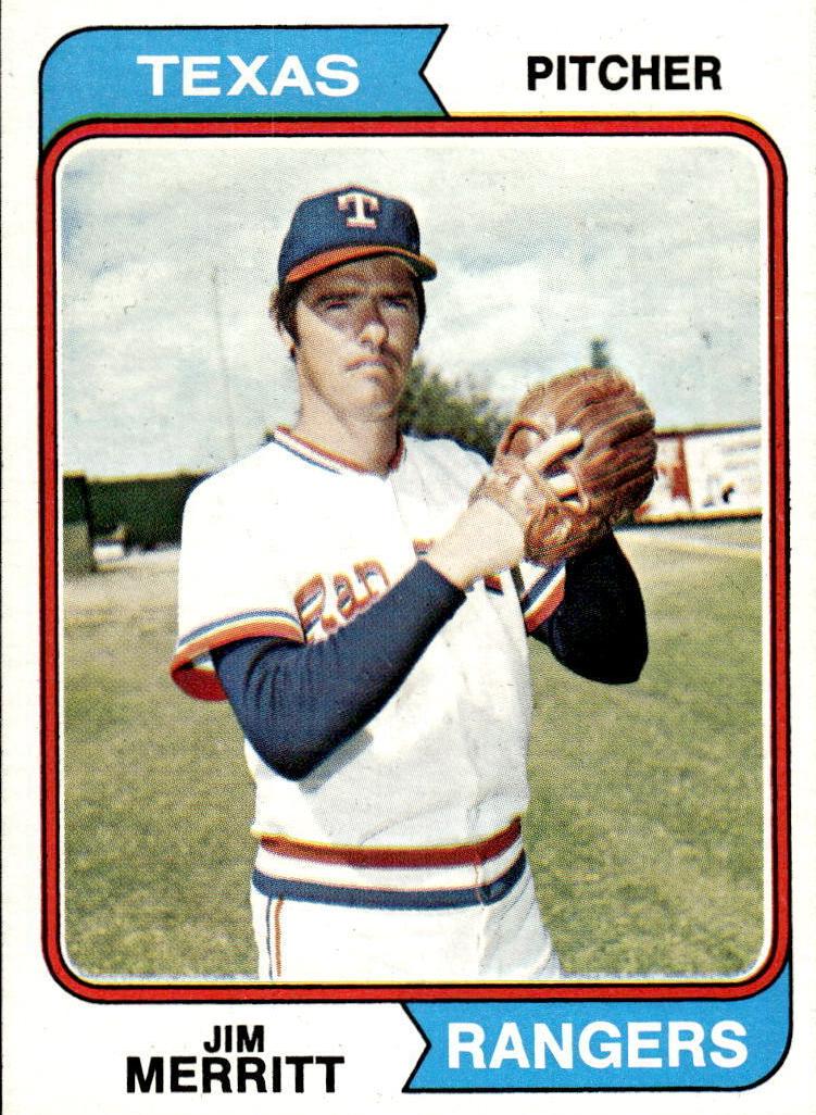 1974 Topps Jim Merritt #318 card
