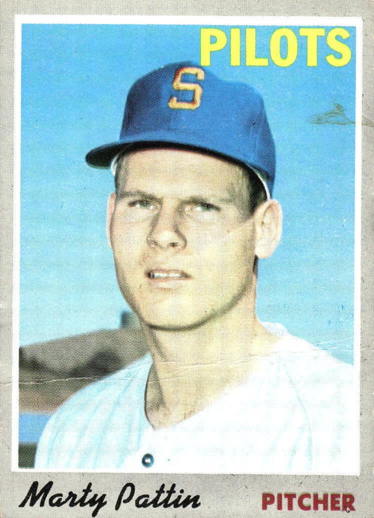 Marty Pattin 1970 Topps Baseball