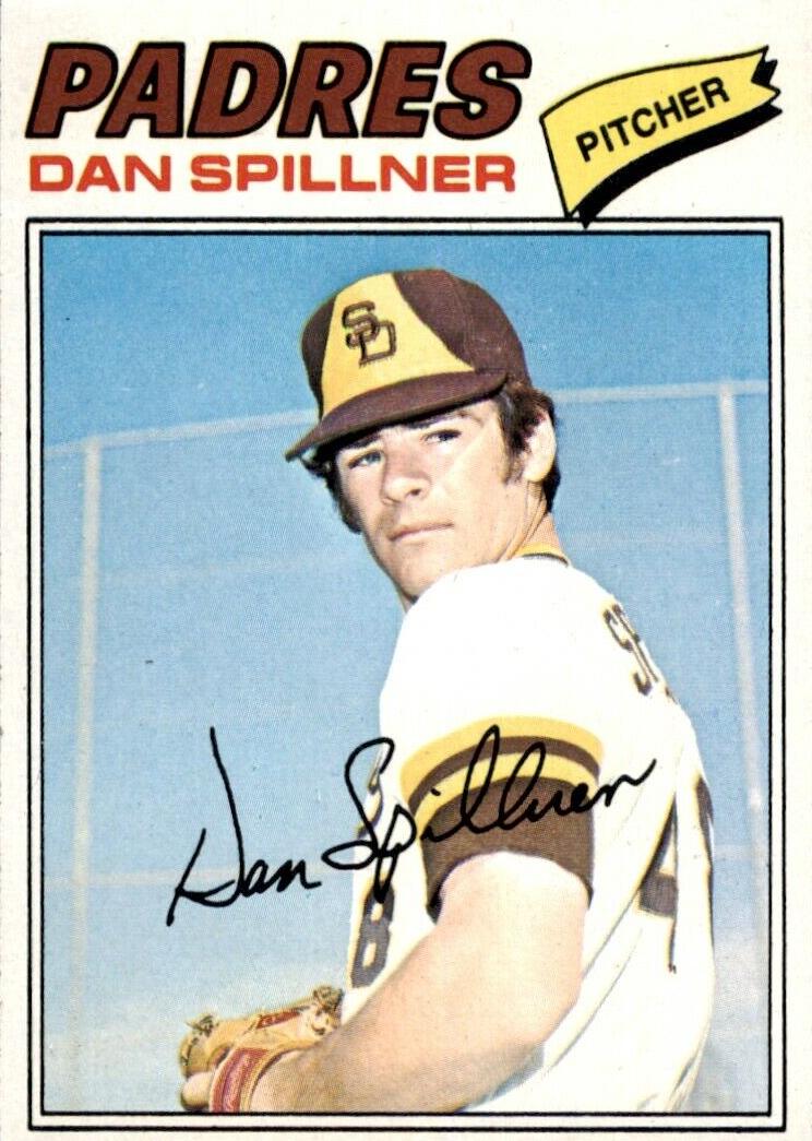 1977 Dan Spillner #182