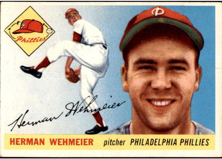 1955 Herman Wehmeier #29