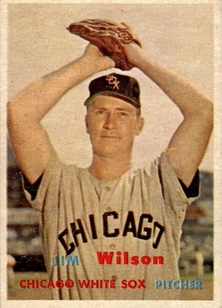 1957 Topps Jim Wilson #330 card