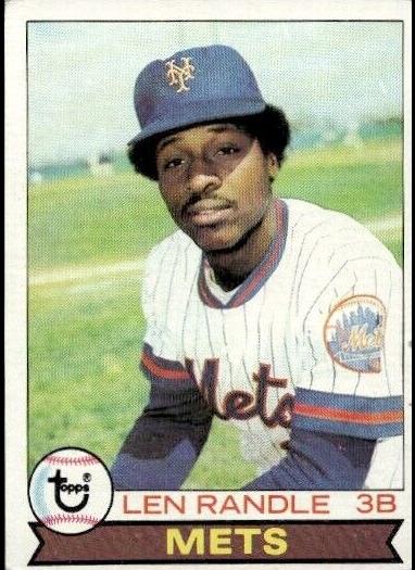 1979 Topps Len Randle #454 card