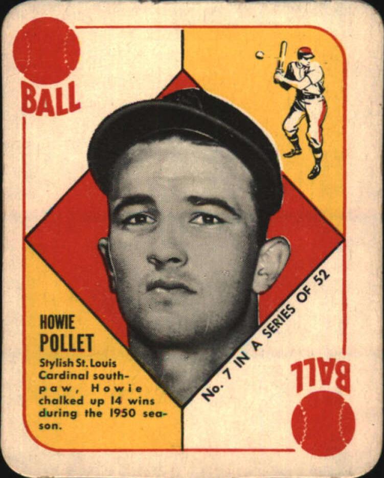 1951 Howie Pollet #7