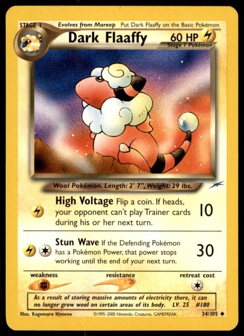 Flaaffy 2000 Pokemon Neo Genesis
