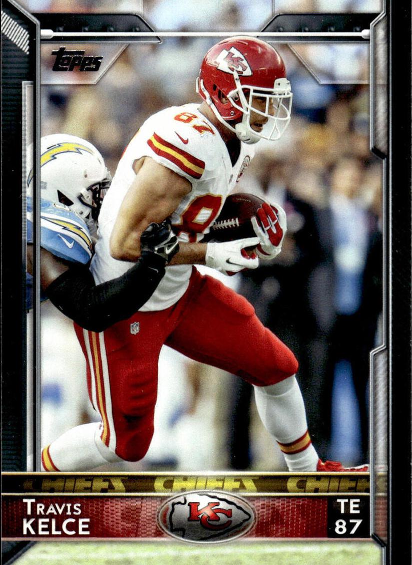 2015 Topps Travis Kelce #118 card