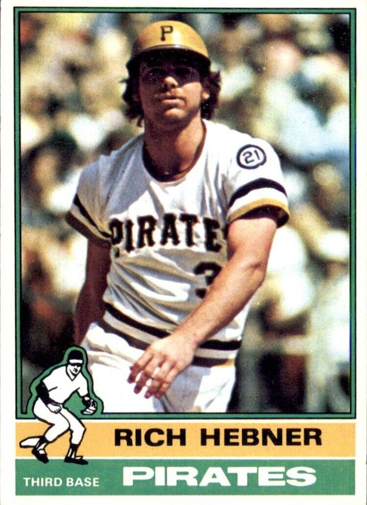 1976 Topps Rich Hebner #376 card