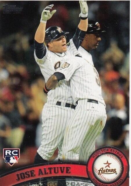2011 Topps Topps Update #US132 Jose Altuve front