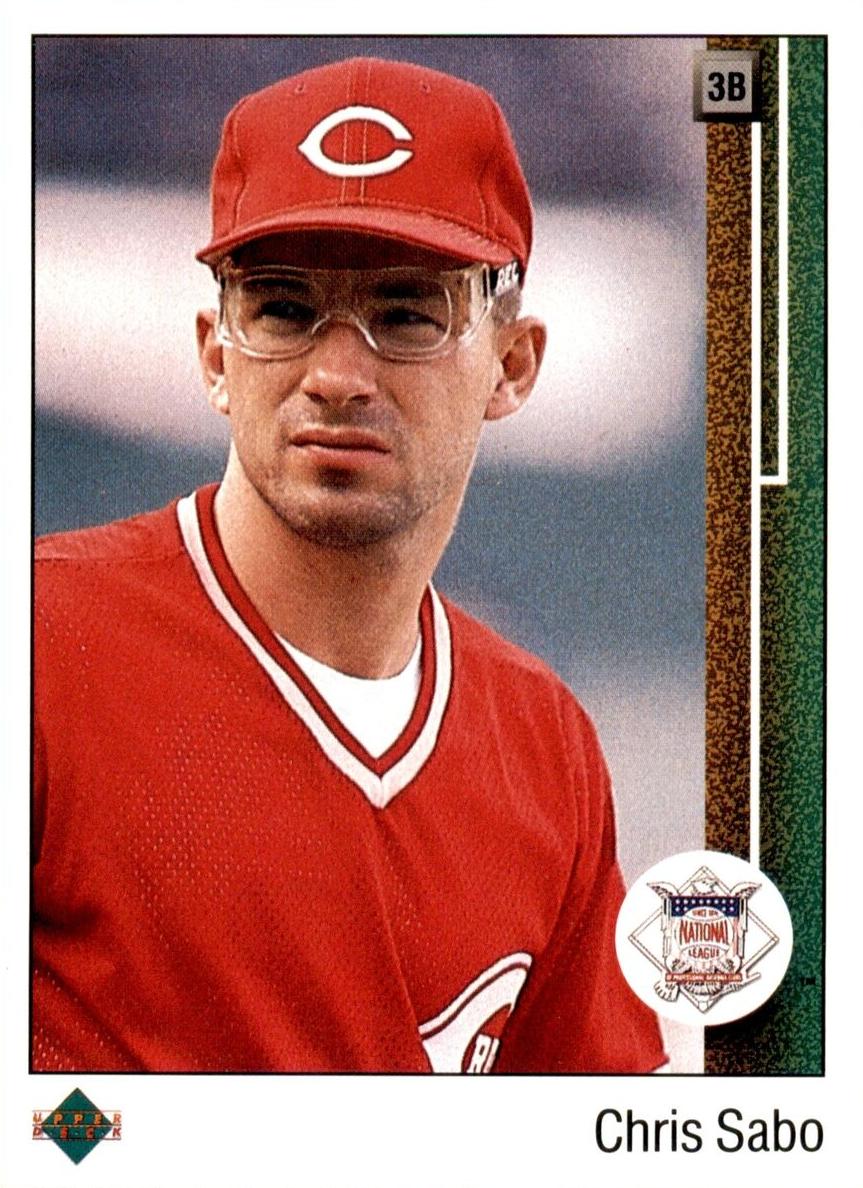 Chris Sabo 1989 Upper Deck Baseball