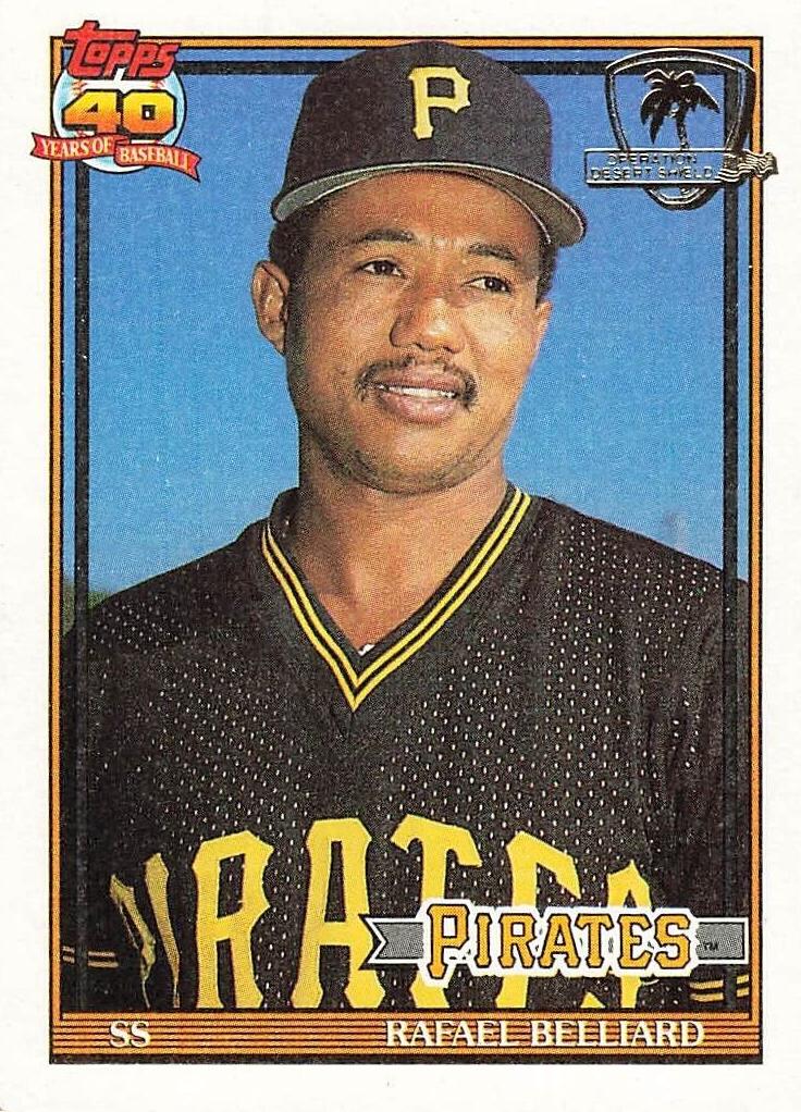 1991 Rafael Belliard #487