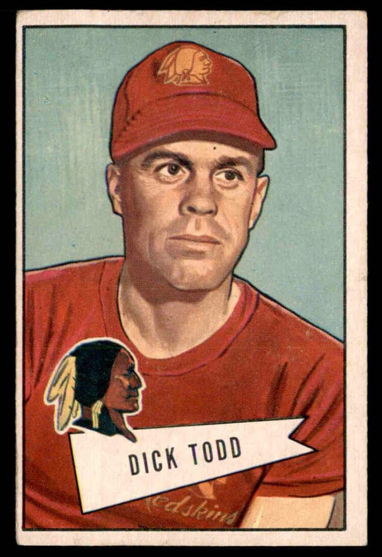 1952 Dick Todd #43