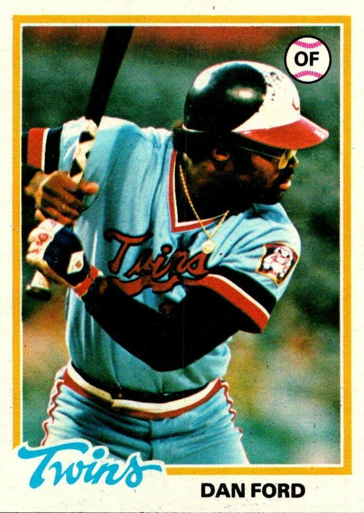 1978 Topps Dan Ford #275 card