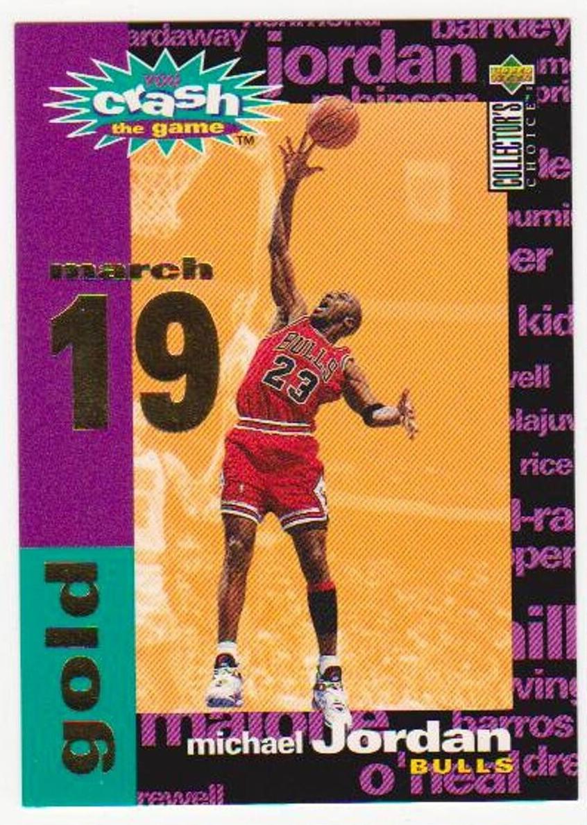 1995 Michael Jordan [March 19 - Gold] #C1