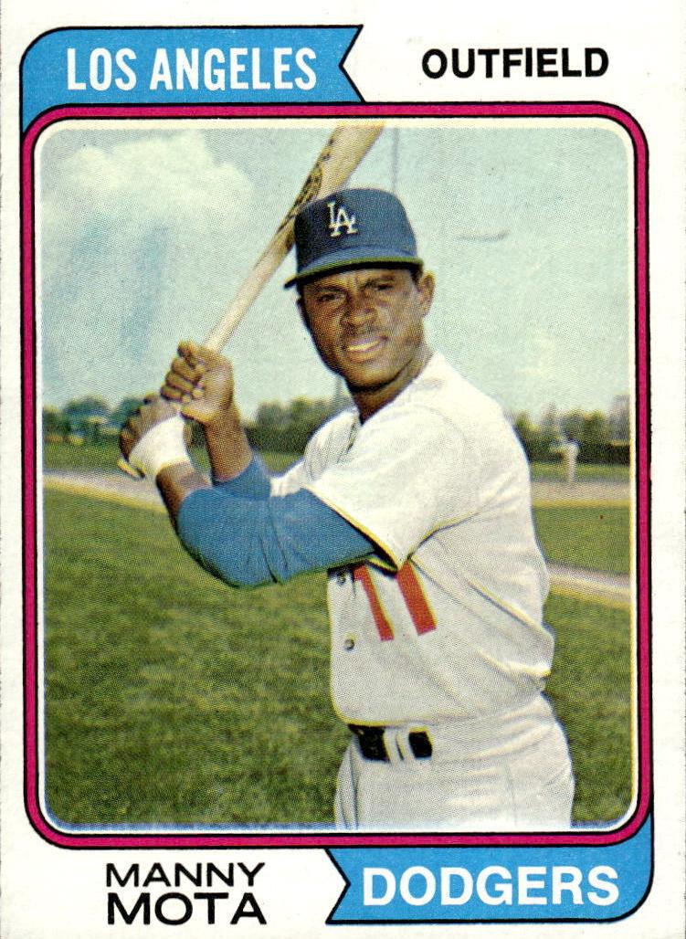 1974 Topps Manny Mota #368 card
