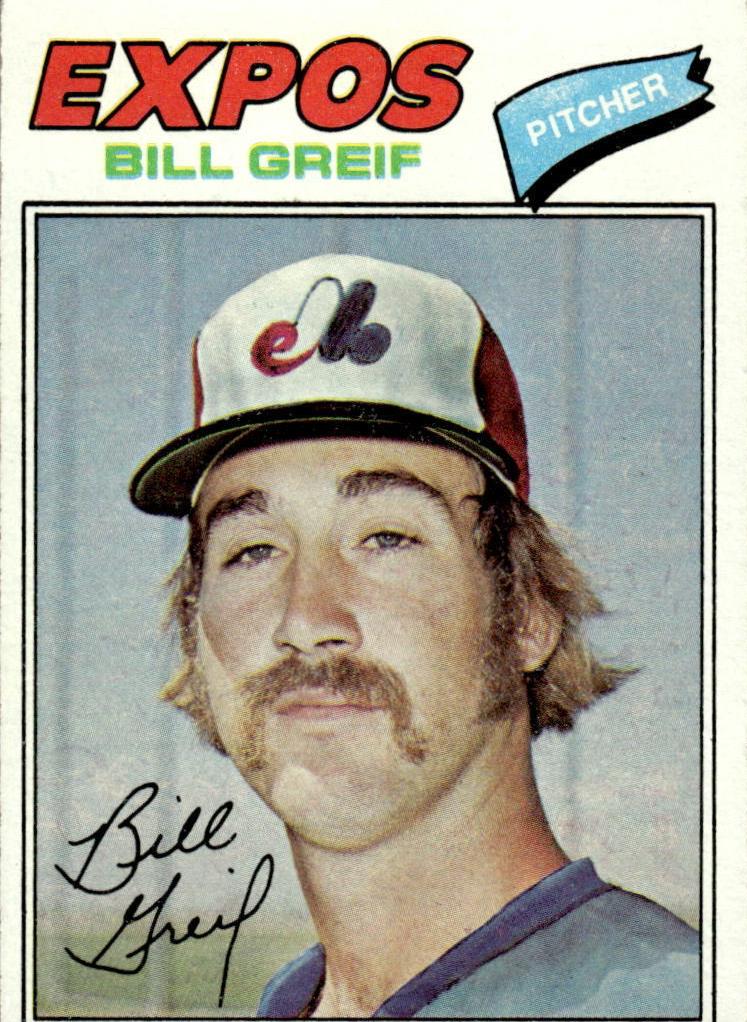 1977 Topps Bill Greif #112 card