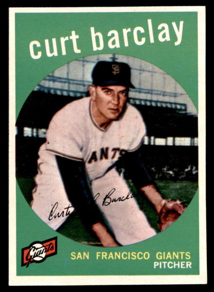 1959 Curt Barclay #307