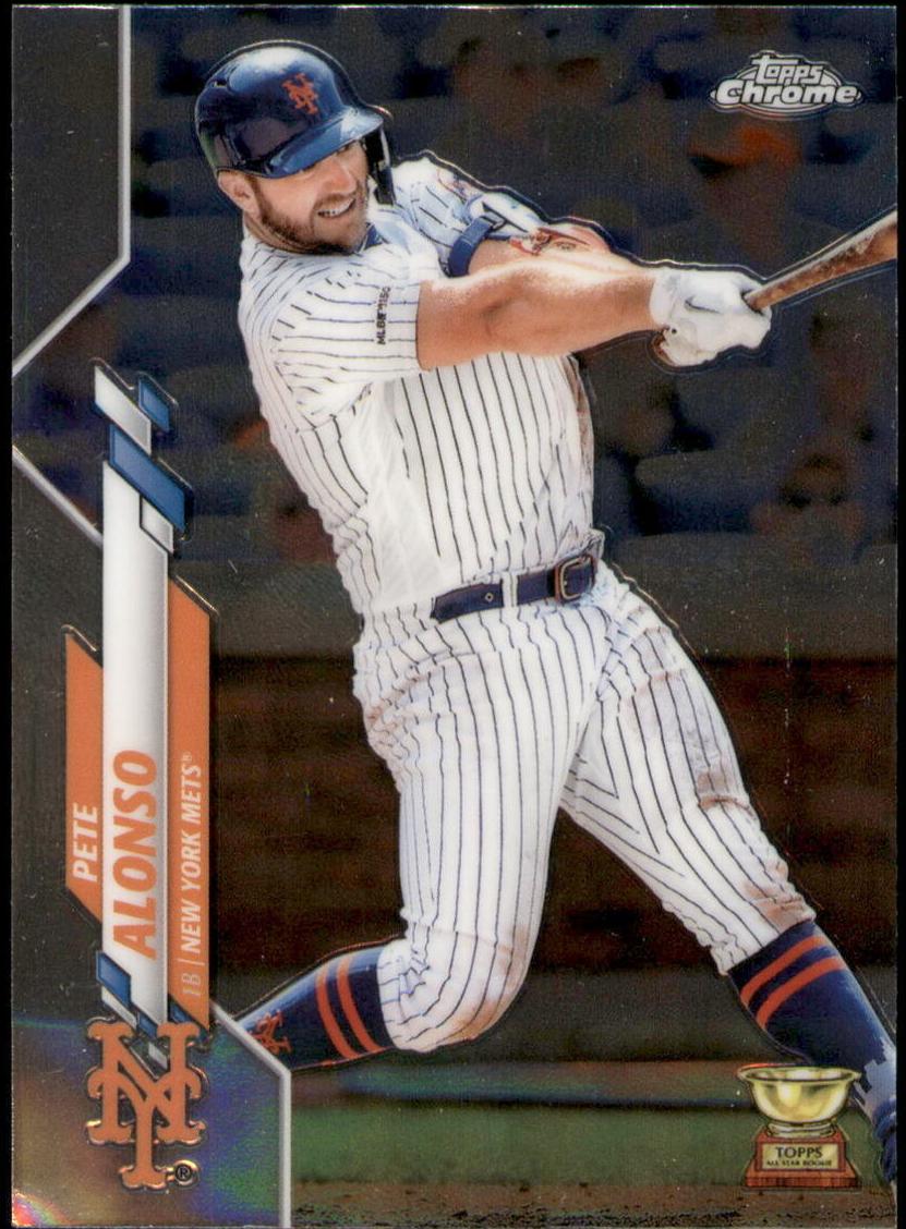 2020 Topps Chrome Pete Alonso #80 card