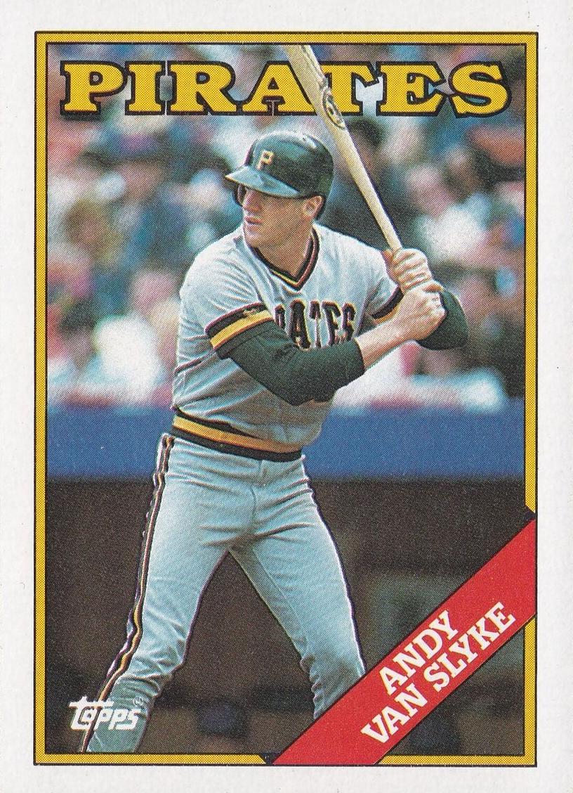 1988 Topps Andy Van Slyke #142 card