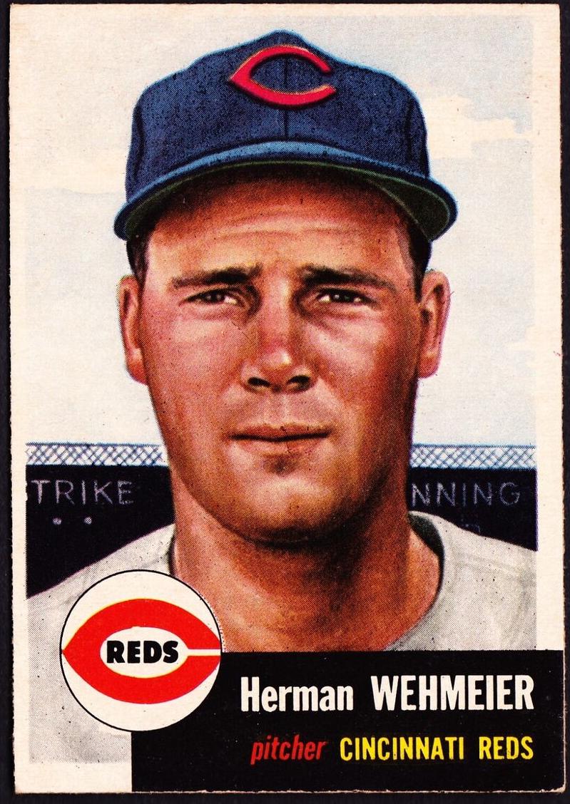 1953 Herm Wehmeier #110