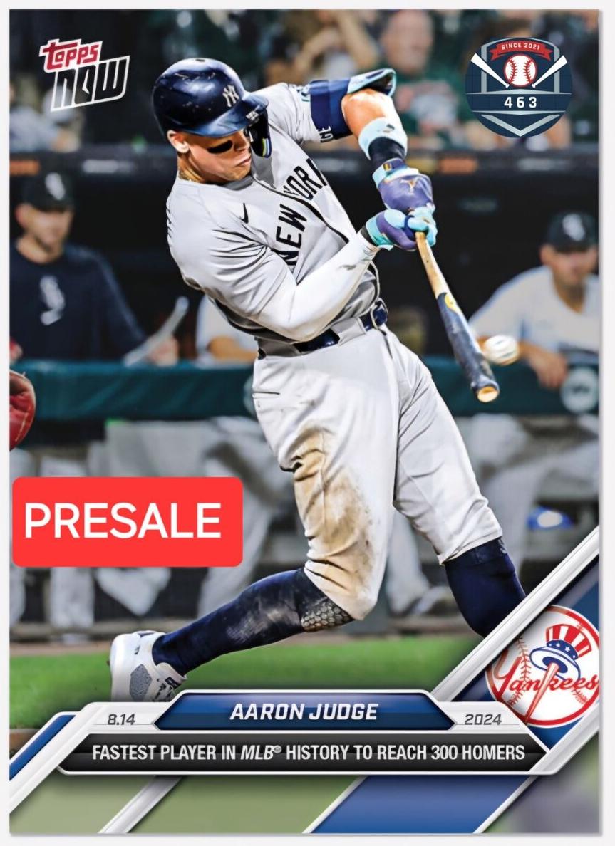 2024 Topps Now Aaron Judge #555 card