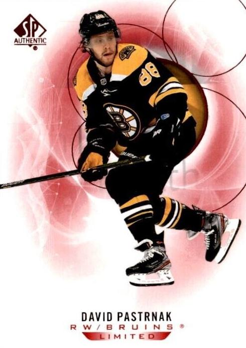 2020 SP David Pastrnak [Blue] #50 card