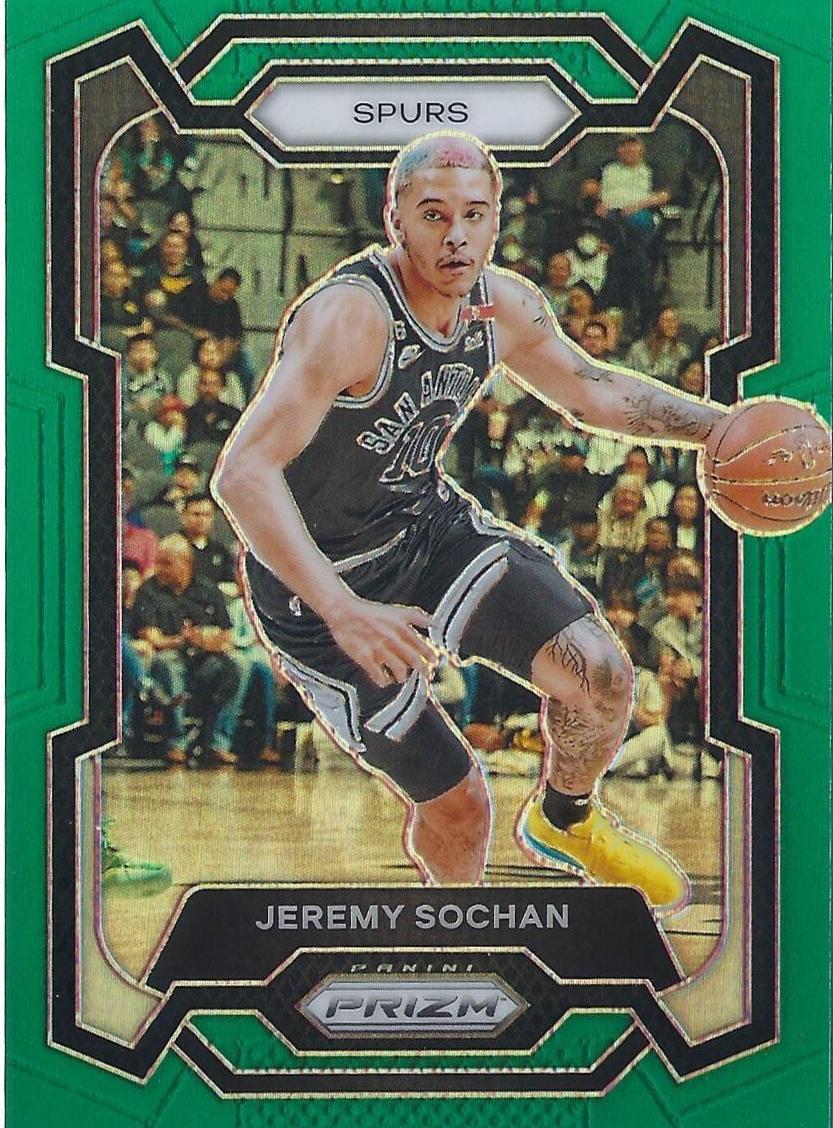 Jeremy Sochan 2023-24 Prizm Basketball card