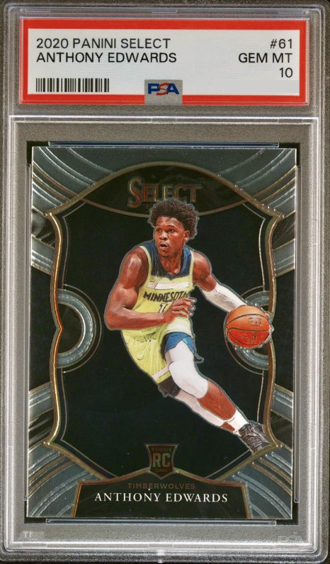 Anthony Edwards - 2020 Panini Select Basketball