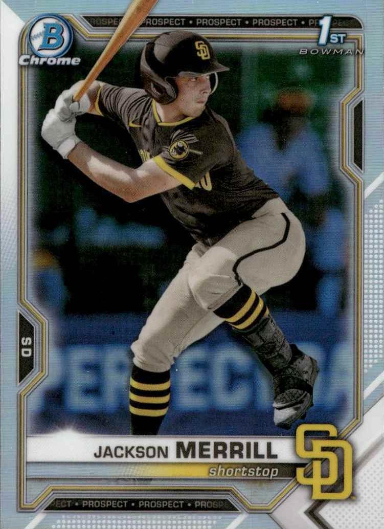 2021 Jackson Merrill [Refractor] #BDC-119