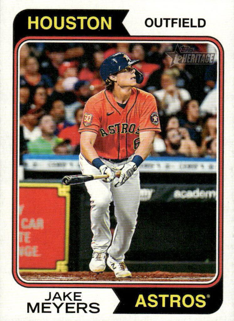 2023 Topps Heritage Jake Meyers #467 card