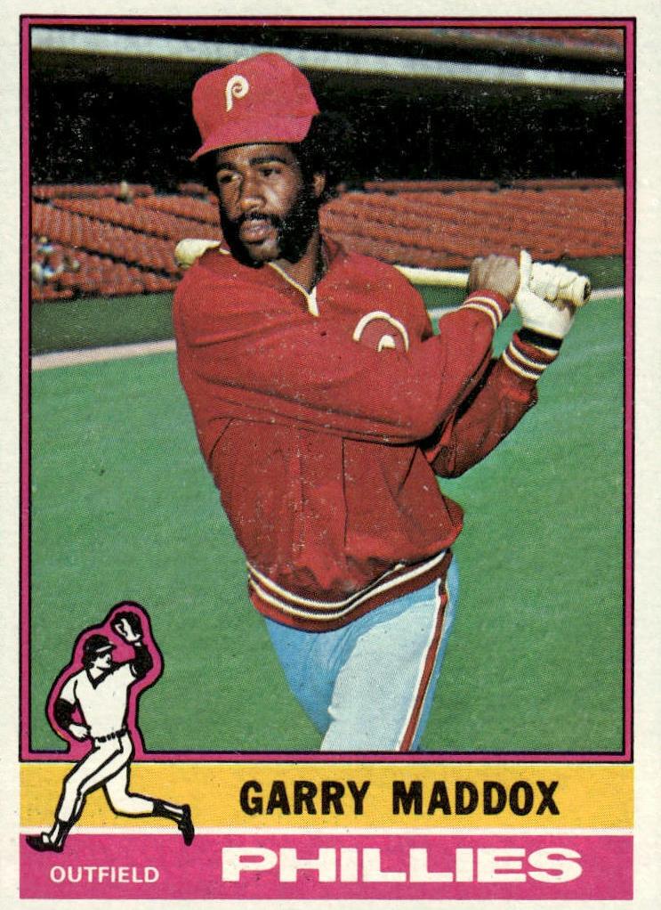 1976 Topps Garry Maddox #38 card