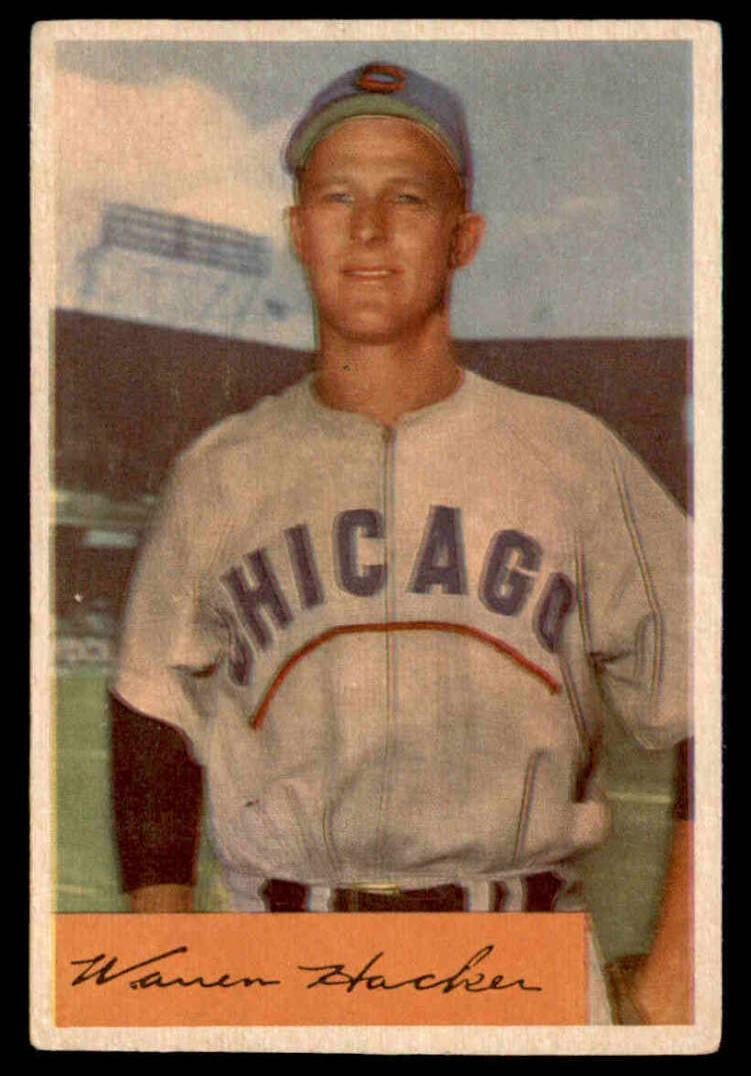 1954 Warren Hacker #125