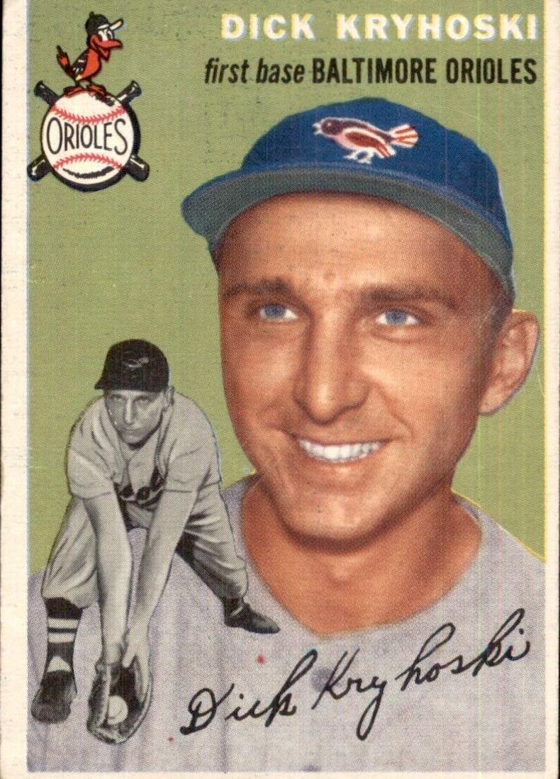 1954 Dick Kryhoski #150